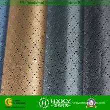 Polyester Coated Mesh Fabric with Diamond Pattern for Outerwear